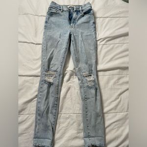 Pacsun Distressed Skinny Jeans